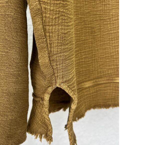 NWT Anthropology by Caite Jonna Top - Size Small Brown Color - Picture 4 of 10